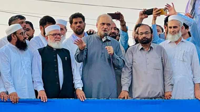 قافلوں کی گرفتاریاں، جماعت اسلامی کا 3 مقامات پر دھرنوں کا اعلان