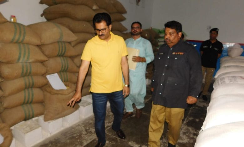 ڈی آئی جی جیل خانہ جات کا ڈسٹرکٹ جیل شاہ پور کا دورہ