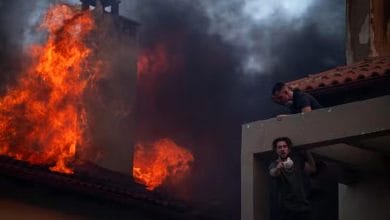 یونان میں جنگلات کی آگ بے قابو: درجہ حرارت 45 ڈگری سے تجاوز، یورپی یونین سے مدد طلب